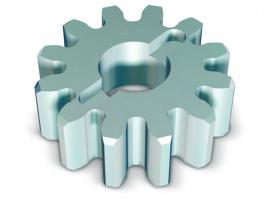 PI�ON METALICO 12 DIENTES