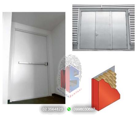 Catalogo puertas: Puertas Seccionadas:  >HERRAJES CONTRA INCENDIOS