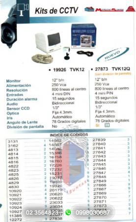 Repuestos y Accesorios: Far Fisa:  >KIT CCTV